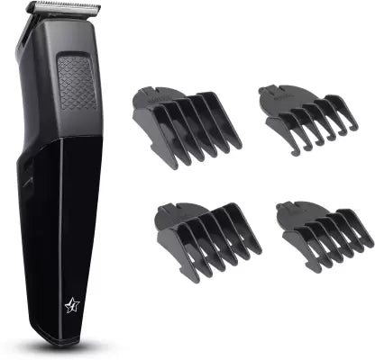 Flipkart SmartBuy FKPB-01 Trimmer 45 min Runtime 4 Length Settings  (Black)