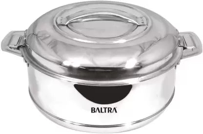 Baltra 1000 ml Hot Pot, chapati box/chapati container/hot case in Stainless Steel Serve Casserole  (1000 ml)