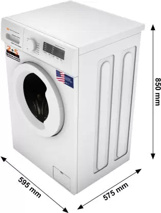 White Westinghouse (Trademark by Electrolux) 10.5 kg Fully Automatic Front Load Washing Machine with In-built Heater White  (HDF1050) (OPEN BOX)