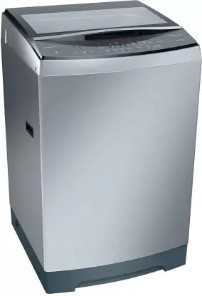 BOSCH 10 kg Fully Automatic Top Load Washing Machine Silver  (WOA106X2IN)