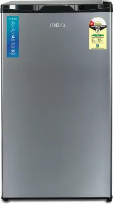 MarQ by Flipkart 90 L Direct Cool Single Door 1 Star Refrigerator  (Silver Hairline, 100BD1MQG)
