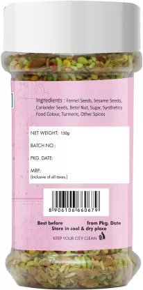 Delight nuts Puneri Mix Mint Mouth Freshener  (130 g) (OPEN BOX)