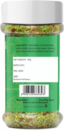 Delight nuts Green Mukhwas Mint Mouth Freshener  (150 g) (OPEN BOX)