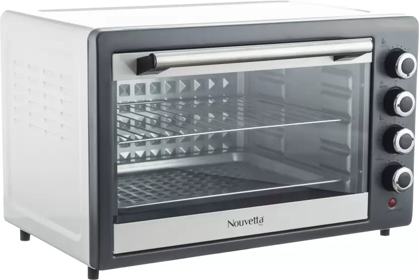 Nouvetta 40-Litre NMO-19158 Oven Toaster Grill (OTG) (Grey) (OPEN