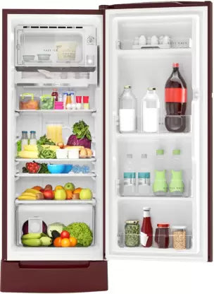 Whirlpool 215 L Direct Cool Single Door 5 Star Refrigerator with Base Drawer  (Wine Abyss, 230 IMPRO ROY 5S INV WINE ABYSS)