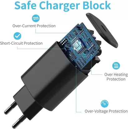 Ukhu PD Mobile Charger  (Black)