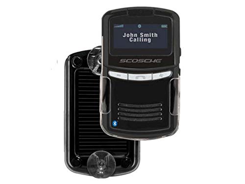 Scosche solVUE Bluetooth Solar Powered Handsfree Speakerphone with Caller ID Display