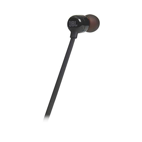 JBL T160BT by Harman Wireless in Ear Neckband Headphones with Mic (Black)