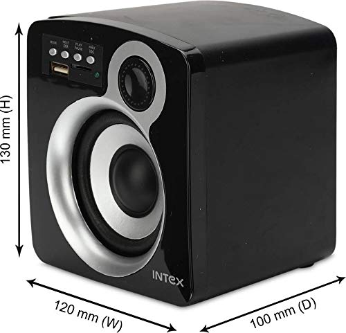 Intex IT-850U 16 Watt 2.1 Channel Wired Multimedia Speaker (Grey and Black)