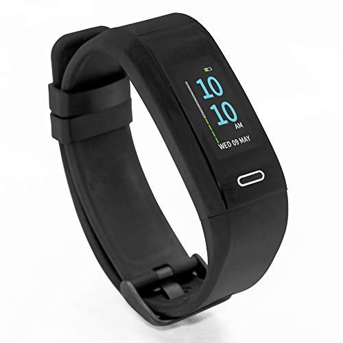 Goqii Run Gps Fitness Tracker With Heart Rate Monitor & 3 Month Personal Coaching , Run Gps Core(Black)