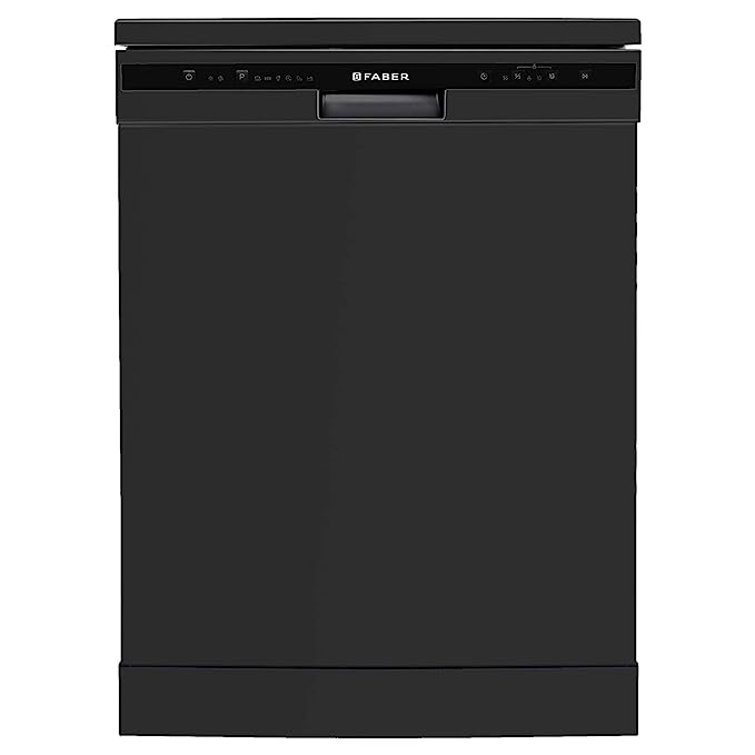 Faber 12 Place Settings Dishwasher (FFSD 6PR 12S, Neo Black, Best suited for Indian Kitchen, Hygiene Wash)
