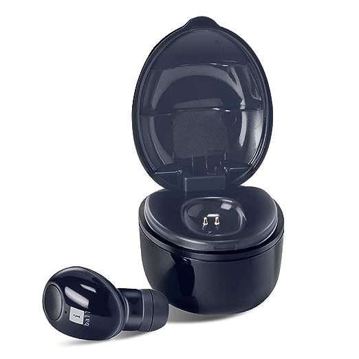 iBall B9 Nano Earwear Ring-Dock Bluetooth Wireless in Ear Earphones with Mic (Black)