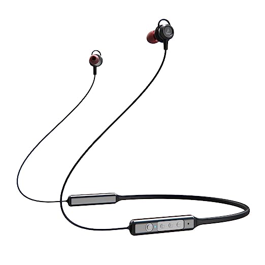 boAt Rockerz 355 in-Ear Bluetooth Neckband Earphone with Mic(Active Black)