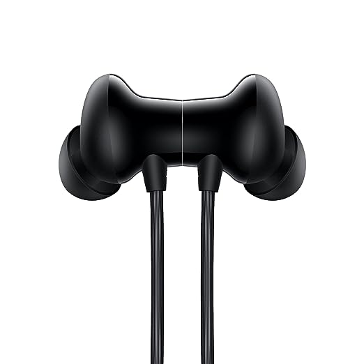 nePlus Bullets Z2 Bluetooth Wireless in Ear Earphones with Mic, Bombastic Bass - 12.4 Mm Drivers, 10 Mins Charge - 20 Hrs Music, 30 Hrs Battery Life (Magico Black)