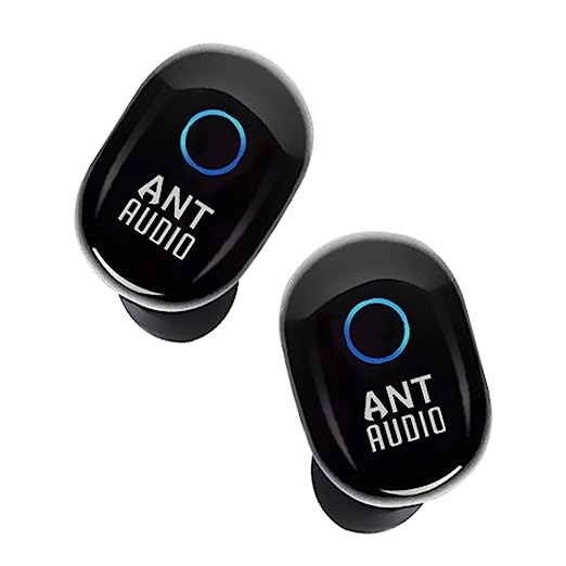 ANT AUDIO Wave Sports 721 Truly Wireless Bluetooth in Ear Earphone with Mic (Black)