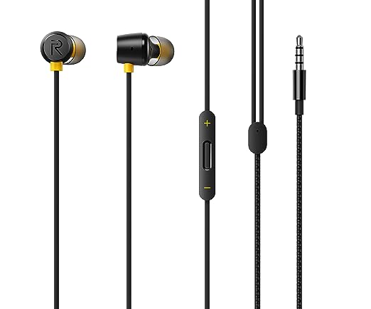 realme Buds 2 Wired in Ear Earphones with Mic (Black)