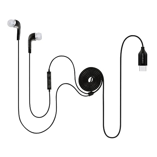 Samsung Original IC050 Type-C Wired in Ear Earphone with mic (Black)