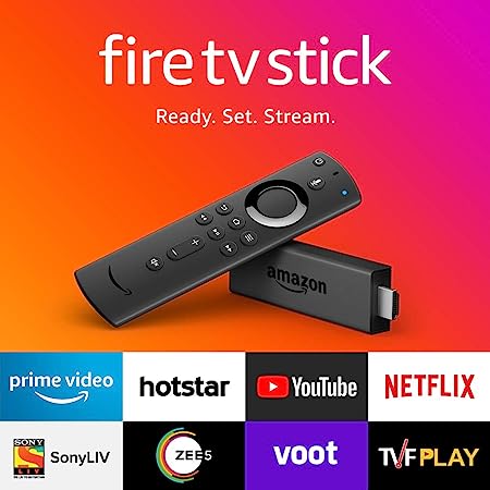 Fire TV Stick (2nd Gen), Certified Refurbished – Streaming media player with Alexa Voice Remote – Like new, backed with 1-year warranty
