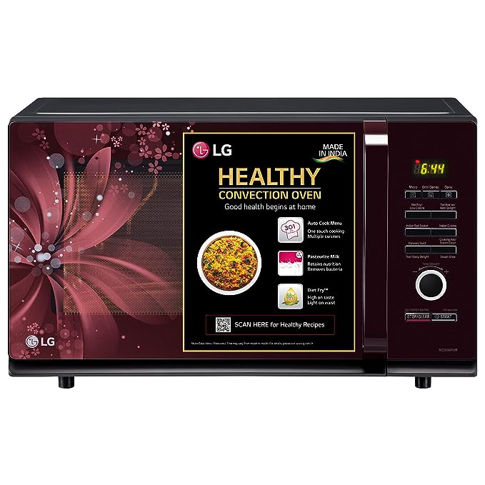 LG 32 L Convection Microwave Oven (MC3286BRUM, Black)(OPEN BOX)