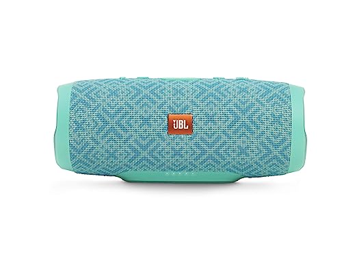 JBL Charge 3 by Harman Portable Bluetooth Speaker with Upto 20 Hours Playtime, Built-in 6000 mAh Powerbank & IPX7 Waterproof (with Mic, Mosaic)