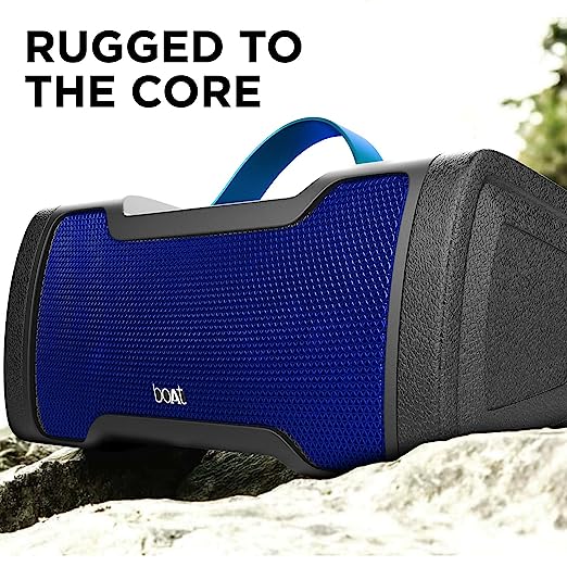 boAt Stone 1010 14W Bluetooth Speaker with 8 Hours Playback, Bluetooth v5.0 & IPX5(Navy Blue)