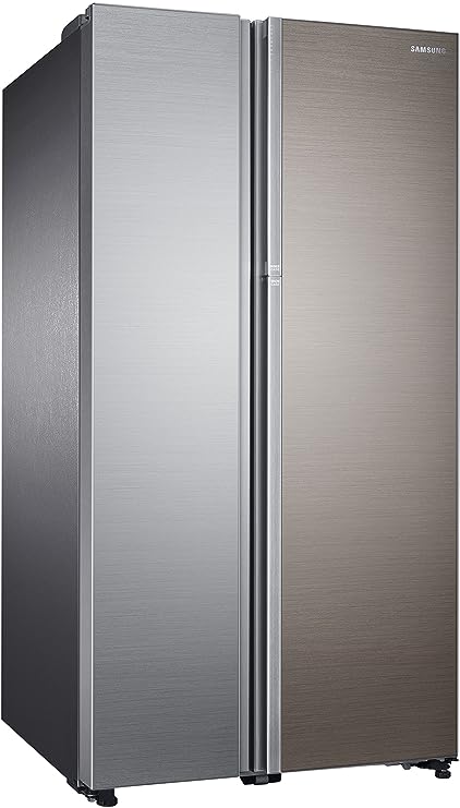 Samsung 868 L Frost Free Side-by-Side Refrigerator(RH80J81323M/TL, Silver, Inverter Compressor) (OPEN BOX)