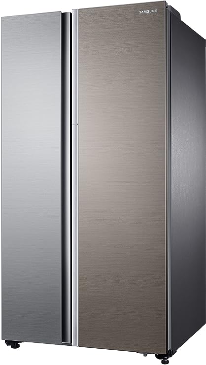 Samsung 868 L Frost Free Side-by-Side Refrigerator(RH80J81323M/TL, Silver, Inverter Compressor) (OPEN BOX)