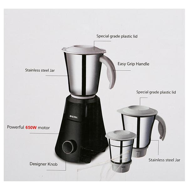 Baltra Mixer Grinder Future (BMG-125) 650 Watts