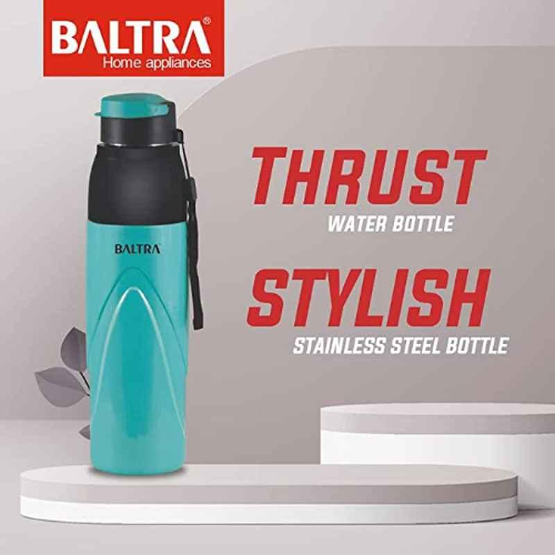 Baltra Thrust 850ml Stainless Steel Turquoise Hot & Cold Water Bottle, BSL298