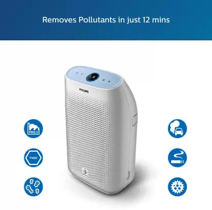PHILIPS AC1211/20 Portable Room Air Purifier  (White)(OPEN BOX)