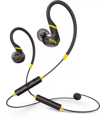 TCL ACTV100 Bluetooth Headset  (Monza Black, In the Ear)