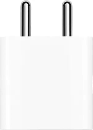 Apple 20W ,USB-C Power Charging Adapter for iPhone, iPad & AirPods  (White)