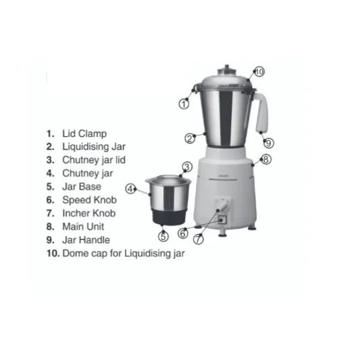 Baltra mixer Grinder Duster 650 Watt BMG 136