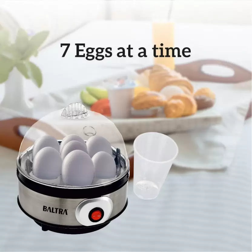 Baltra Electric Egg Boiler BEG-101/ Eggy Egg Cooker  (Grey, 7 Eggs)