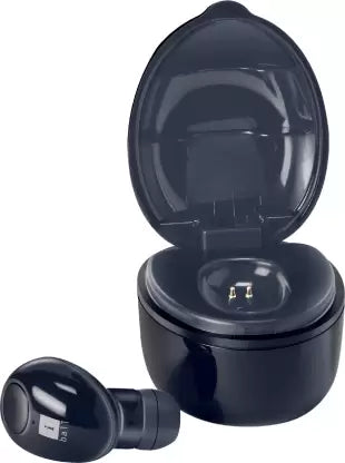 iball Nano Earwear Ring-dock B9 Bluetooth Headset  (Black, In the Ear)