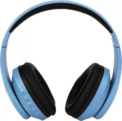 Flipkart SmartBuy Wireless Headphone with High Bass  (Blue, On the Ear)