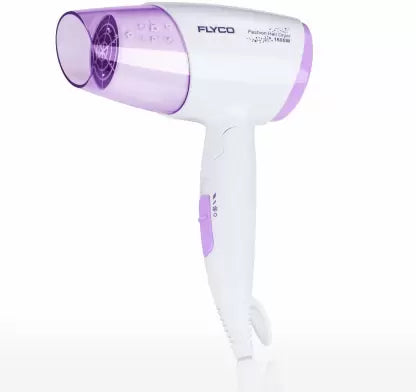 FLYCO FH6222IN Hair Dryer  (1600 W, White with purple)