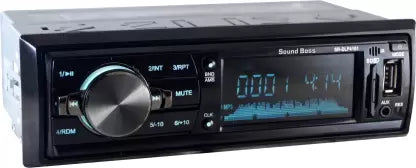Sound Boss HI-FI SR-DLF4152 BLUETOOTH/FM/AM/USB/SD/AUX Car Stereo  (Single Din)