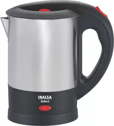 Inalsa Select Electric Kettle  (1 L, Silver, Black)