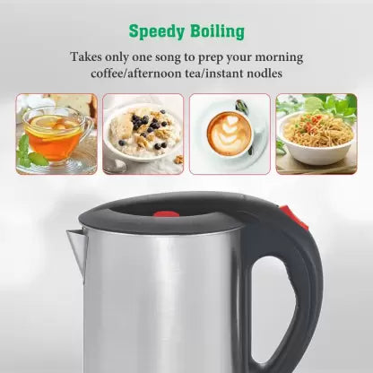 Inalsa Select Electric Kettle  (1 L, Silver, Black)