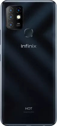 Infinix Hot 10 (Obsidian Black, 128 GB)  (6 GB RAM)