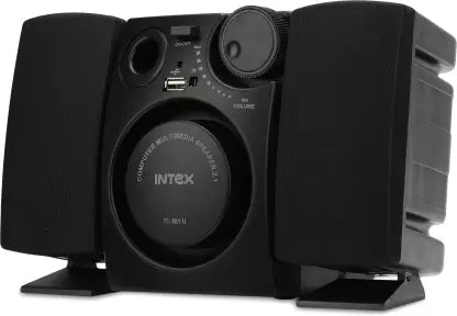 Intex IT 881U 16 W Laptop/Desktop Speaker  (Black, 2.1 Channel)