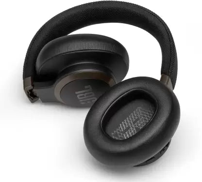 JBL Live 650BTNC with 30 Hours Playback and Voice Enabled Active Noise Cancellation Bluetooth Headset  (Black, On the Ear)