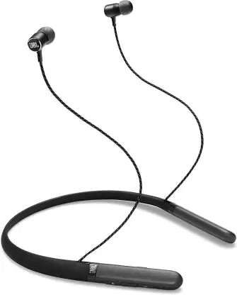 JBL LIVE200BT Wireless In-Ear Neckband Bluetooth Headset  (Black, In the Ear)