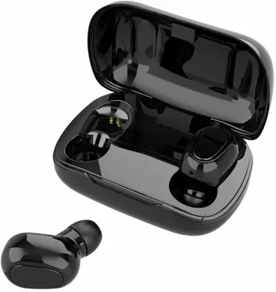 TROST TWS L21 Wireless High Bass Bluetooth Headset  (Black, In the Ear)