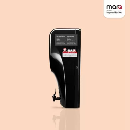 MarQ by Flipkart MQWPAROUVB7L 7 L RO + UV Water Purifier with Mineraliser & Copper  (Black)