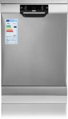 IFB Neptune SX1 Free Standing 15 Place Settings with Germ-Free Hygienic Wash, Made for Indian Kitchens, Steam Drying, Energy Efficient Dishwasher