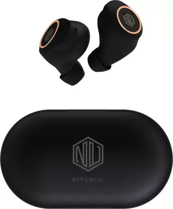 Nu Republic Starbuds 2 True Wireless Bluetooth Headset  (Black, True Wireless)