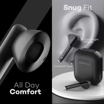Boult Audio XPods with Mega 13mm Drivers, 20H Battery, Fast Charge & Pairing, Made In India Bluetooth Headset  (Black, True Wireless)