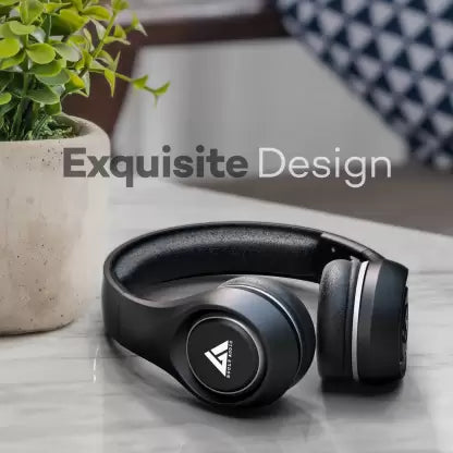 Boult Audio FluidX Bluetooth Headset  (Black, On the Ear)